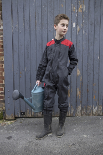 Combinaison de travail enfant avec double zip LMA ELFE