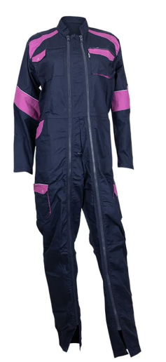 Combinaison de travail à double zip pour femme LMA ORGE