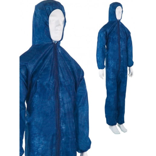 Combinaison jetable blanche ou bleue Singer Safety PLYCBC