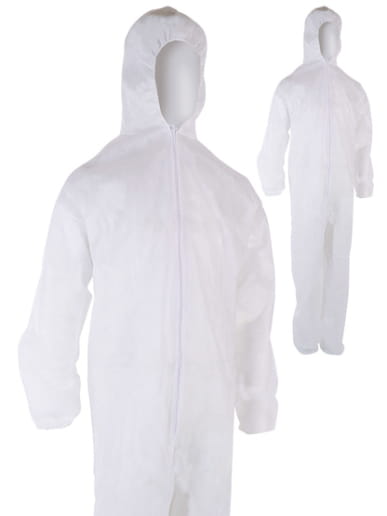 Combinaison jetable blanche ou bleue en polypropylène Singer Safety PLYCBC / PLYCBCBLE