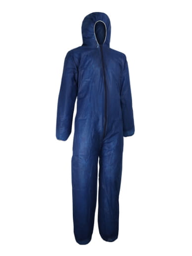 Combinaison jetable blanche ou bleue en polypropylène Singer Safety PLYCBC / PLYCBCBLE