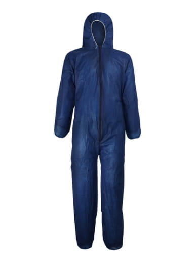 Combinaison jetable blanche ou bleue en polypropylène Singer Safety PLYCBC / PLYCBCBLE