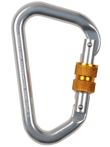 Connecteur léger en aluminium avec ouverture 22mm Singer Safety NOVOBASE