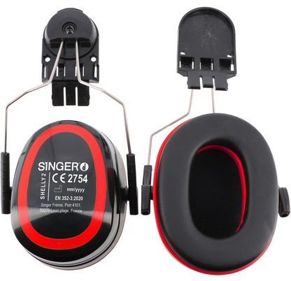 Coquille antibruit pour casque Singer Safety SHELLY2