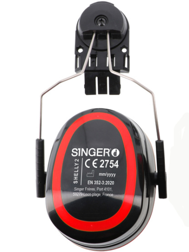 Coquille antibruit pour casque Singer Safety SHELLY2