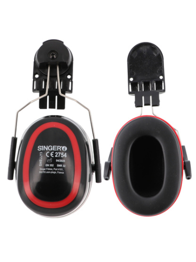 Coquille antibruit pour casque Singer Safety SHELLY3