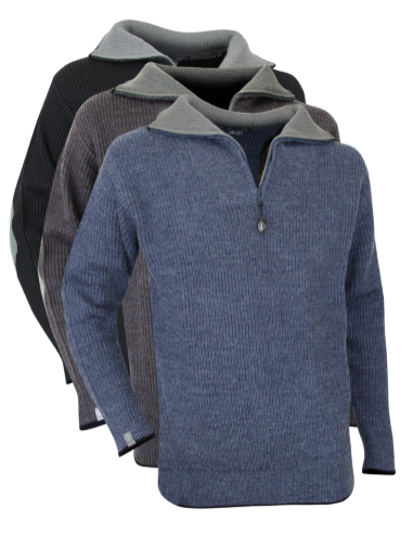 Pull avec col camionneur LMA CACAO