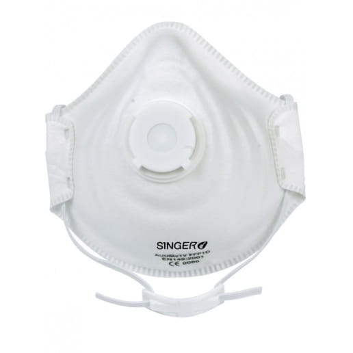 Demi-masque confort avec valve (Boite de 10) SINGER SAFETY AUUMV