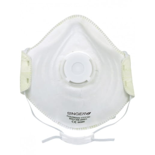 Demi-masque confort avec valve (Boite de 10) SINGER SAFETY AUUMV