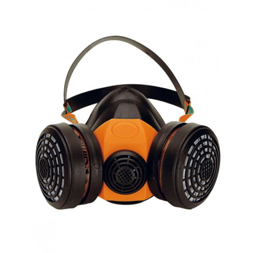 Demi-masque respiratoire en caoutchouc SINGER SAFETY