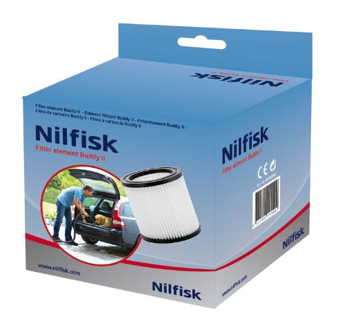 Filtre en PET lavable pour aspirateur Nilfisk Alto Buddy II