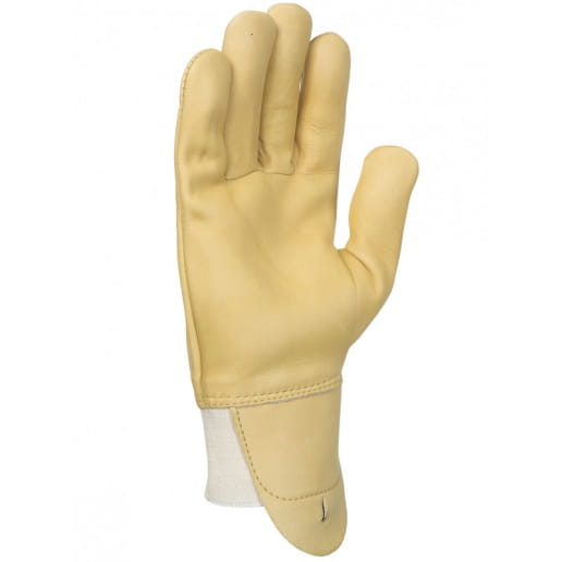 Gant de manutention légère avec protège-artère en cuir Singer Safety 50GHBBC