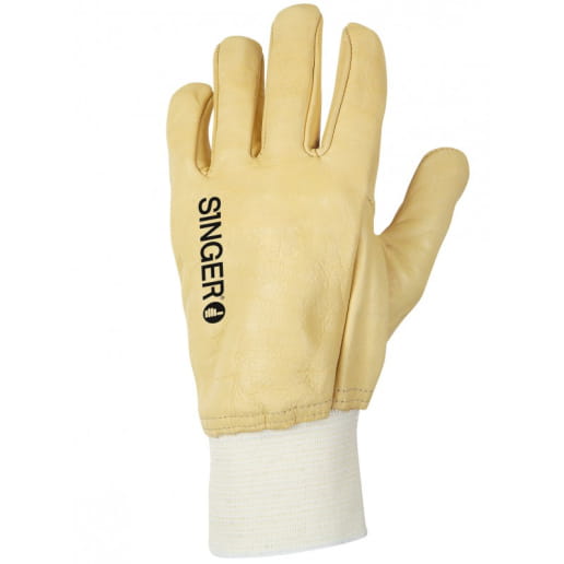Gant de manutention légère en cuir de bovin Singer Safety 50GBBC