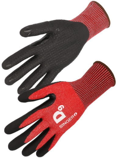 Gants anti-coupures nitrile Singer Safety PHD5RED