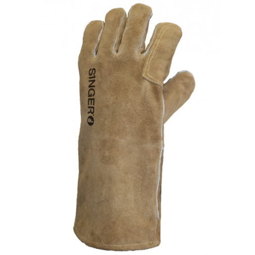 Gants de soudeur en cuir croûte de bovin Singer Safety 51SOUD