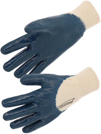 Gants en nitrile enduction 3/4 lourde avec poignet tricot Singer Safety NBR1326