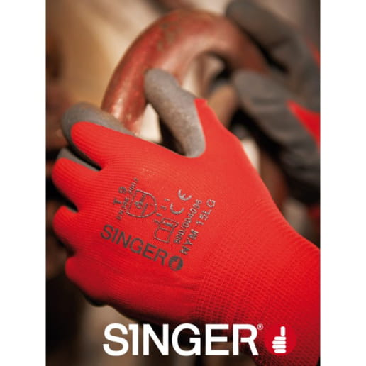 Gants enduit latex SINGER SAFETY NYM15LG