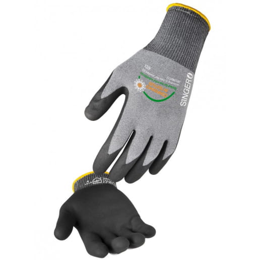 Gants enduits en nitrile avec 4 types d'enduction au choix SINGER SAFETY NYMFIT