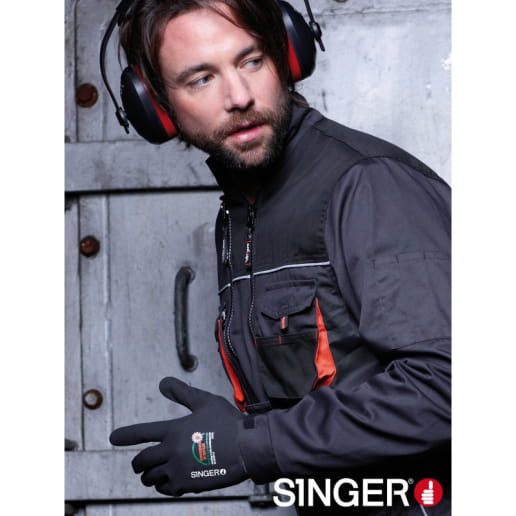 Gants enduits en nitrile avec 4 types d'enduction au choix SINGER SAFETY NYMFIT