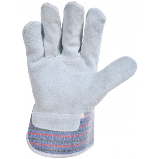 Gants manutention lourde en cuir croûte bovin Singer Safety 501ORD