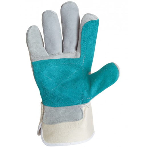 Gants manutention lourde Singer 501SGRSVJ en cuir croûte de bovin