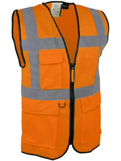 Gilet haute visibilité multipoches Singer Safety GARA / GARO