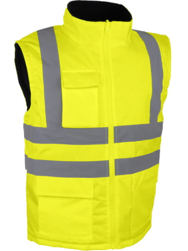 Gilet haute visibilité doublé polaire Singer Safety GANA / GANO