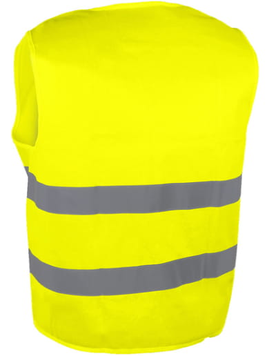 Gilet haute visibilité en polyester avec fermeture auto-agrippante Singer Safety GILA / GILO