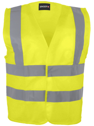 Gilet haute visibilité Singer Safety GIL4BO / GIL4BJ