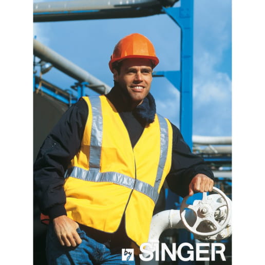 Gilet jaune ou orange Singer Safety VPLGILJ/VPLGILO