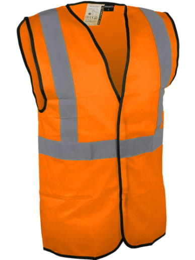Gilet haute visibilité avec fermeture à scratch Singer Safety VPLGILJ / VPLGILO