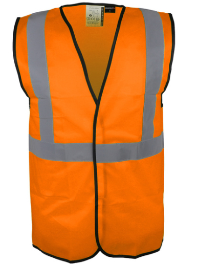 Gilet haute visibilité avec fermeture à scratch Singer Safety VPLGILJ / VPLGILO