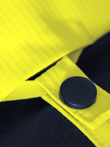 Gilet sans manches haute visibilité ripstop adaptable sur une parka Singer Safety GREMIA / GREMIO