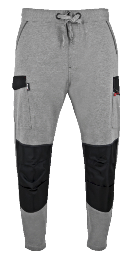 Jogging de travail molletonné LMA TECHNO / GOUACHE / CRYPTO