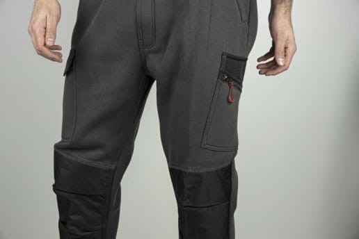 Jogging de travail molletonné LMA TECHNO / GOUACHE / CRYPTO