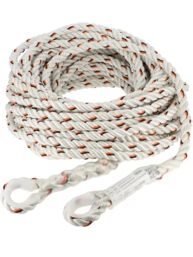 Kit antichute avec harnais 2 points, antichute coulissant, mousqueton, longe de 10m et anneau d'ancrage temporaire Singer Safety KITCOUVE