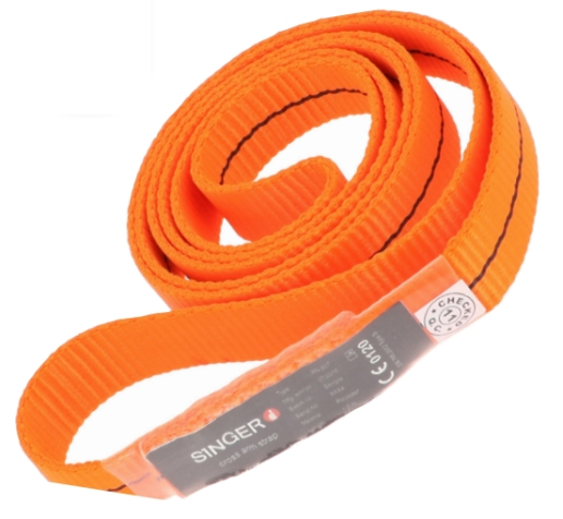 Kit antichute avec harnais 2 points, antichute coulissant, mousqueton, longe de 10m et anneau d'ancrage temporaire Singer Safety KITCOUVE