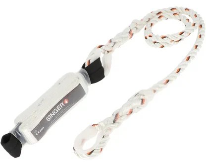 Kit antichute complet avec harnais 1 point, 2 mousquetons et longe d'1,5m Singer Safety KITH03