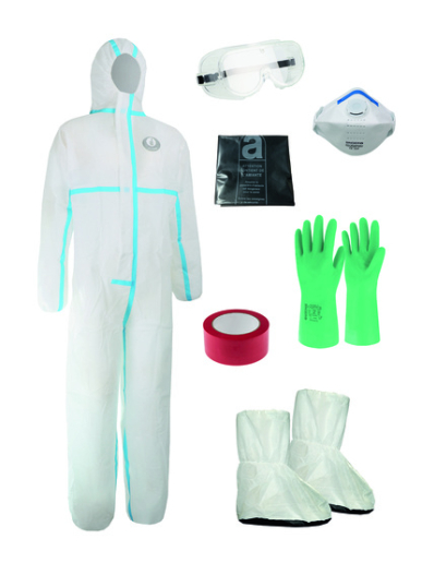 Kit de matériel pour désamiantage Singer Safety KITAMIANTE00