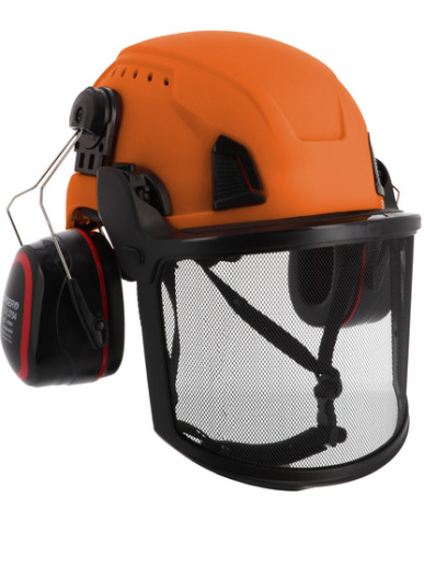 Kit forestier avec casque, antibruits et visière grillagée Singer Safety HIMAFOR
