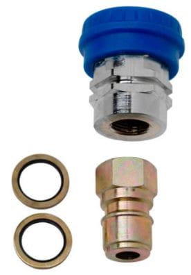 Kit raccord rapide mâle + femelle 3/8