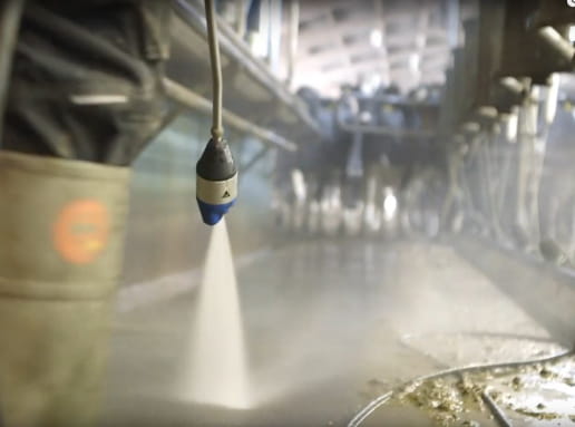 Lance en inox avec buse 4 en 1 pour nettoyeur haute pression Nilfisk MC calibre 0340