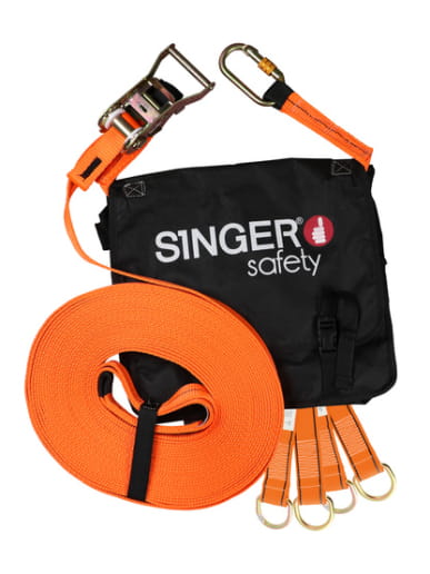 Ligne de vie temporaire pour 2 utilisateurs Singer Safety LINEA200