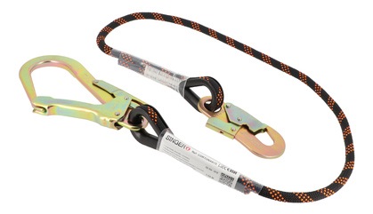 Longe de retenue avec connecteurs longueur 1,5m Singer Safety CORTONAK15