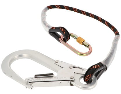 Longe de retenue avec connecteurs longueur 1m ou 1,5m Singer Safety CORTOLUX10 / CORTOLUX15