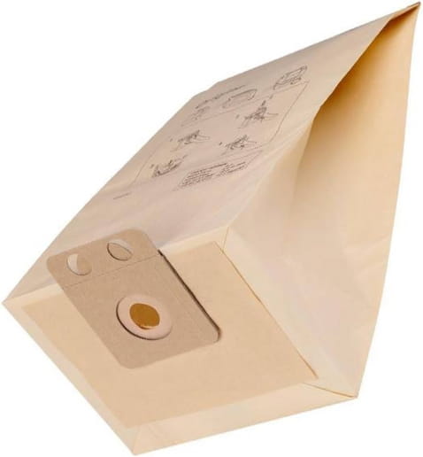 Lot de 5 sacs en papier de 9L pour aspirateur Nilfisk Saltix, GD, HDS et VP300