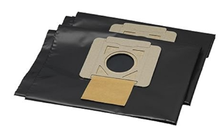 Lot de 5 sacs poussière ouvert en plastique pour aspirateur Nilfisk ATTIX et VHS