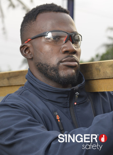 Lunettes de protection anti-rayures et anti-buée Singer Safety EVASHIELD