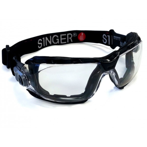 Lunettes de protection avec bandeau élastique Singer Safety EVALASTE