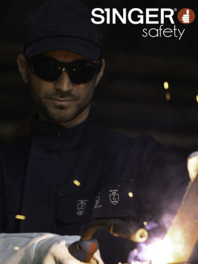 Lunettes de protection pour soudeurs avec bandeau amovibles Singer Safety EVASOUD